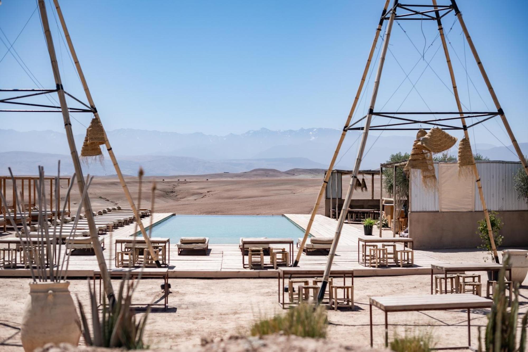 Отель Les Terrasses D'Agafay El Karia Экстерьер фото